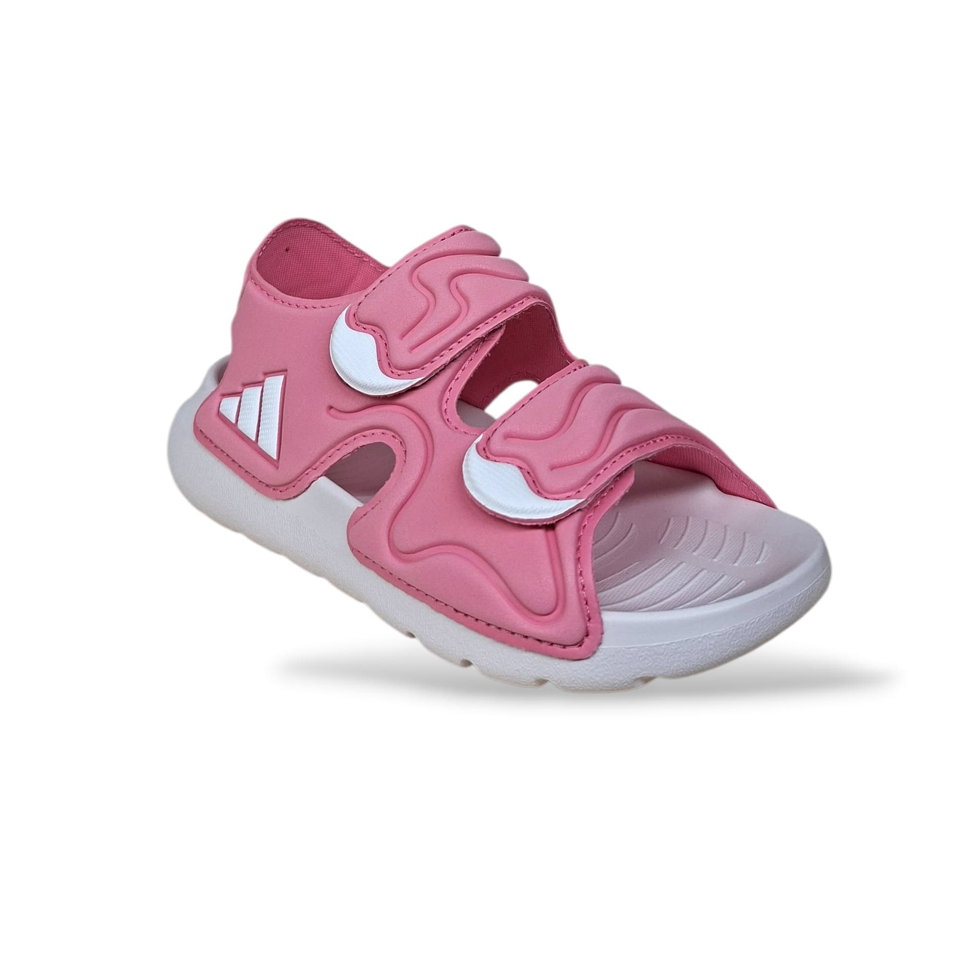 Sandalo bambina Adidas Altaswim fucsia bianco velcro sport style - 7