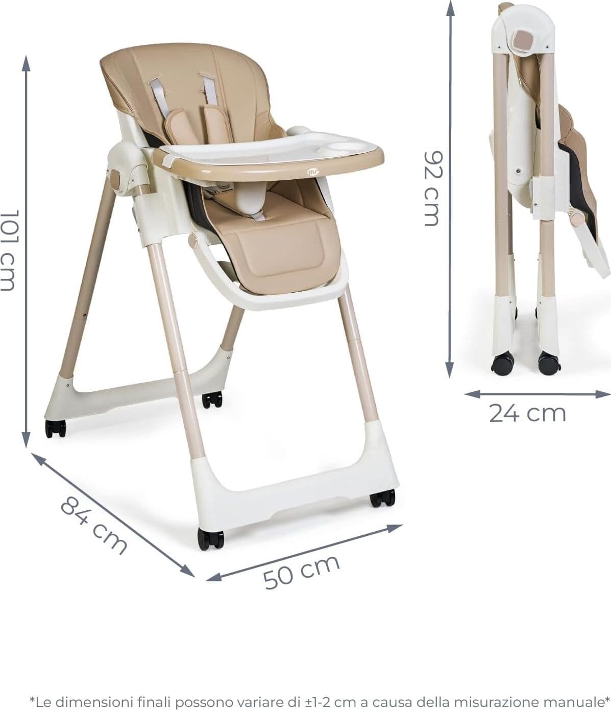 MS BabyWorld – Seggiolone Pappa Evolutivo Trona Tasty in prodotto Centro Bimbo - Siderno, commercioVirtuoso.it