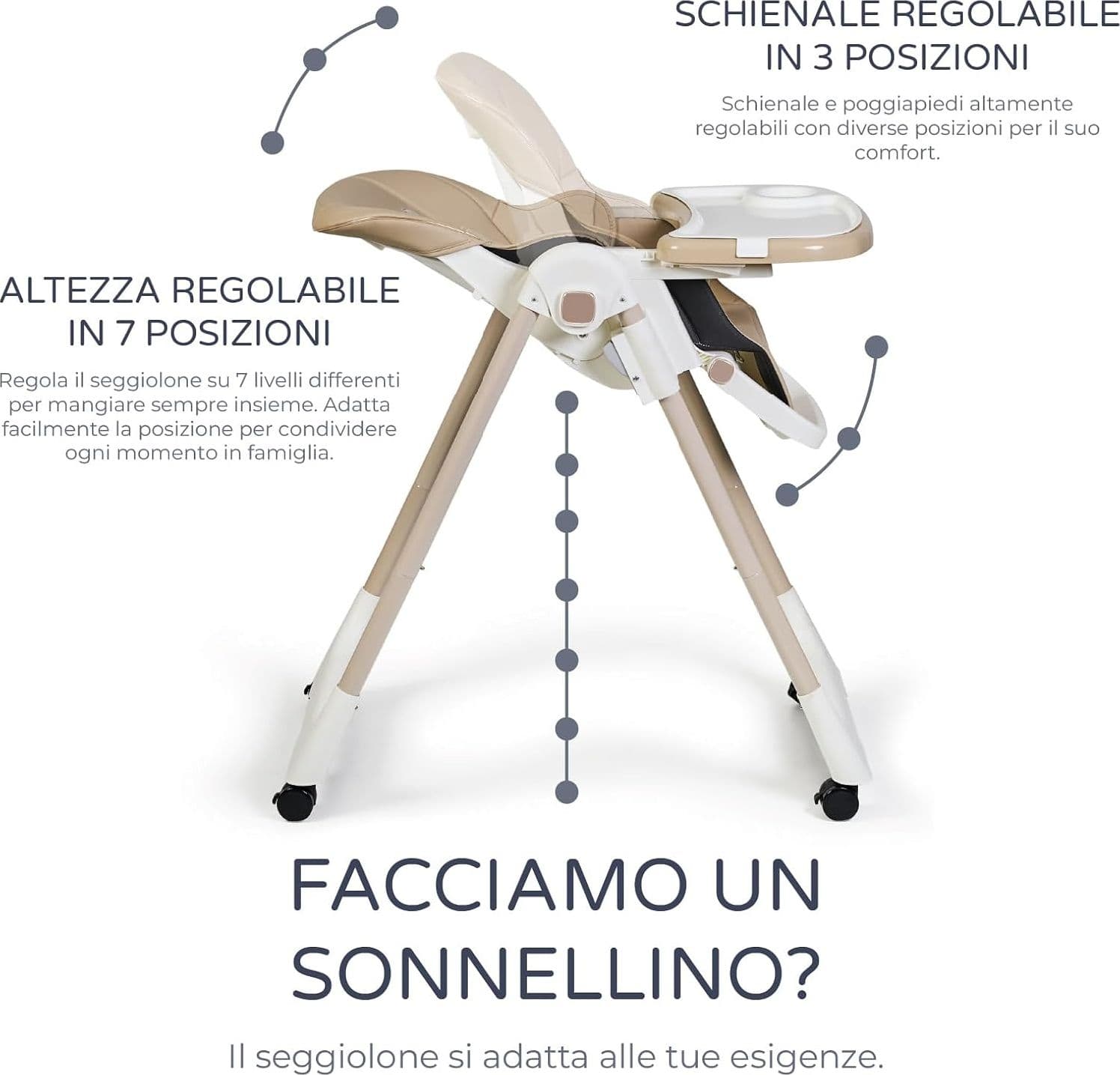 MS BabyWorld – Seggiolone Pappa Evolutivo Trona Tasty in prodotto Centro Bimbo - Siderno, commercioVirtuoso.it