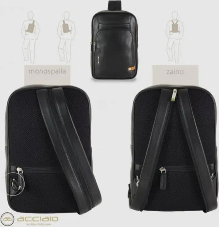 8477 Zaino/Monospalla Acciaio Nero 0000000135 - 3