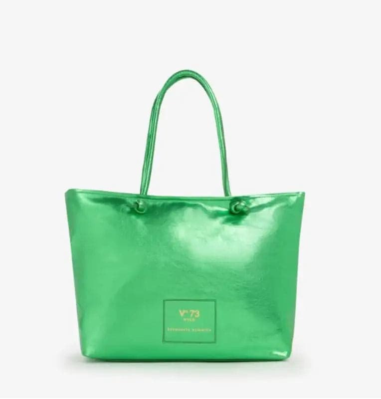 73BP9VT01 BORSE SHOPPING V73 Verde 0000000317 - 5