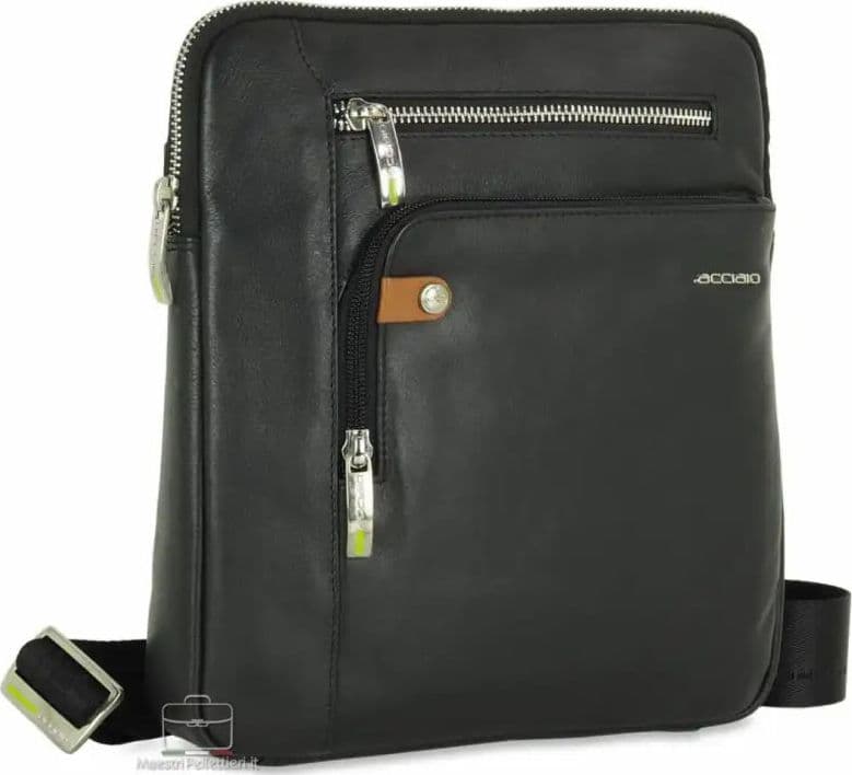 8458  Borsello Acciaio Nero 0000000127 - 7