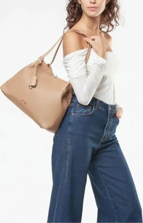 73BS9101 BORSE SHOPPING V73 Beige 0000000155 - 3