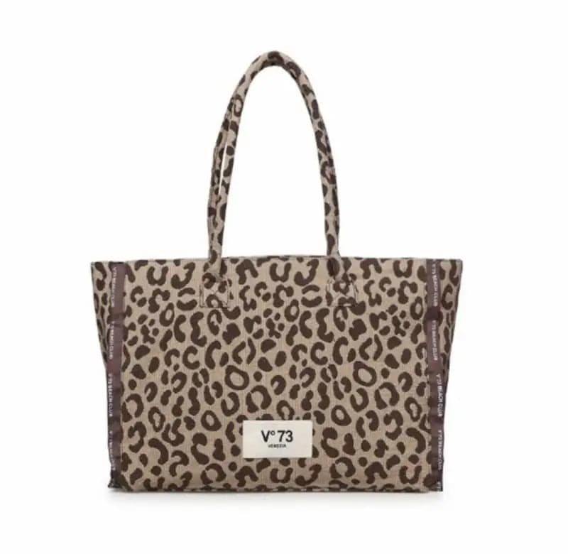 73BS9MV01  BORSE SHOPPING V73 Marrone/Beige 0000000320 - 7