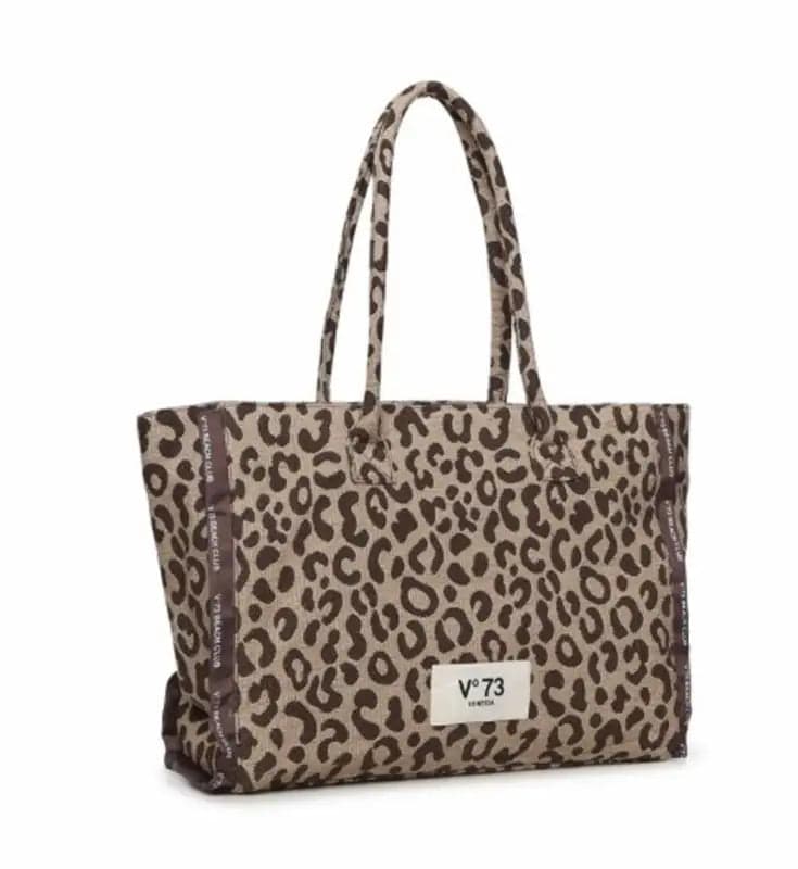 73BS9MV01  BORSE SHOPPING V73 Marrone/Beige 0000000320 - 3