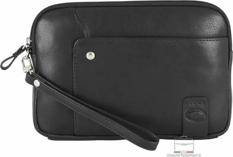 8383 Borsello Acciaio Nero 0000000128 - 1