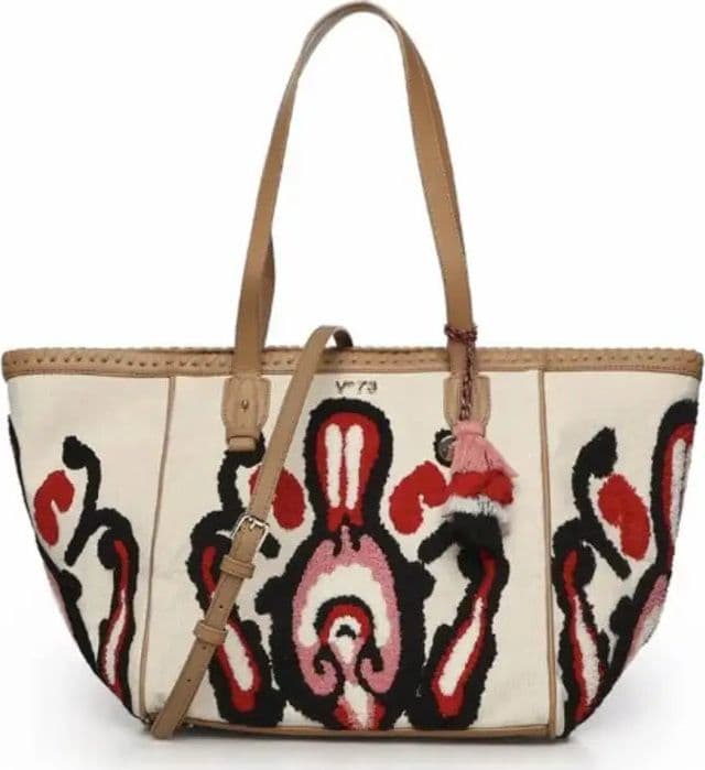73BS9NA01 BORSE SHOPPING V73 Cuoio/Rosso 0000000331 - 7