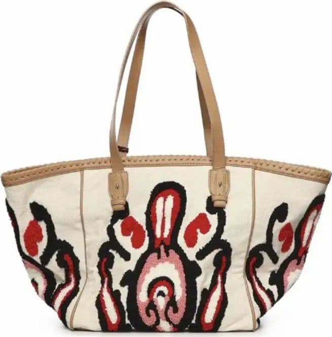 73BS9NA01 BORSE SHOPPING V73 Cuoio/Rosso 0000000331 - 4