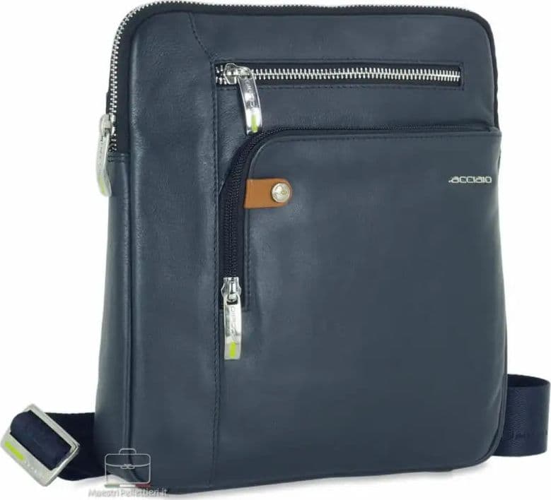 8458  Borsello Acciaio Blu 0000000127 - 2