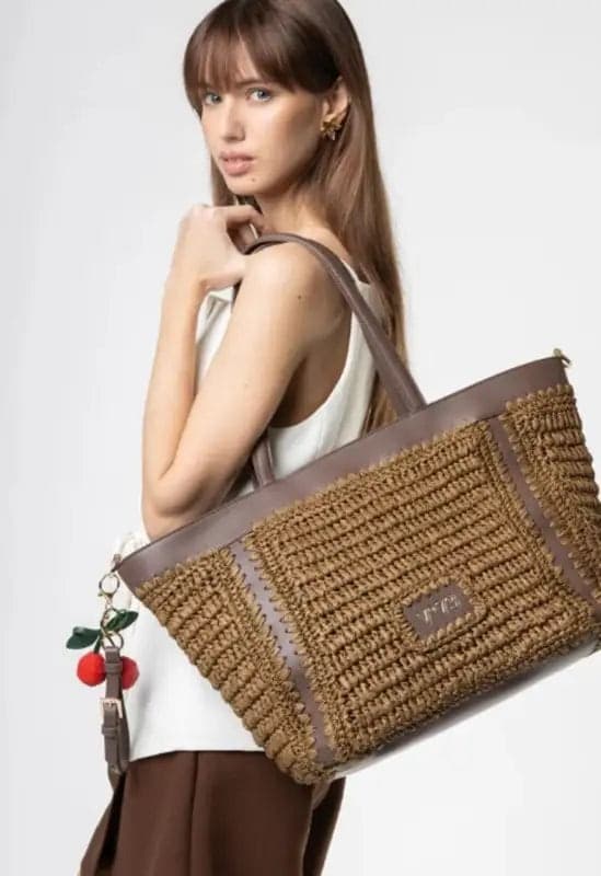 73BS9M301 BORSE SHOPPING V73 Moka 0000000316 - 2