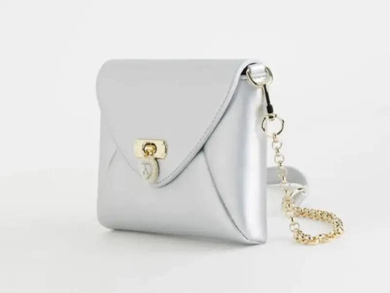17180-MAE-S5M Pochette L'Atelier du Sac Argento 0000000377 - 2