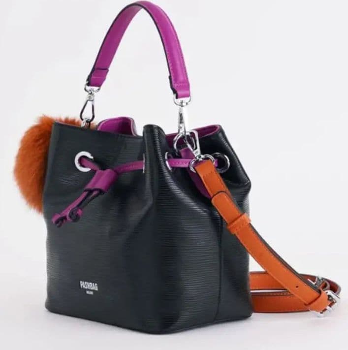 16243-VIB-W4M  Secchiello Pash Bag Nero 0000000409 - 5