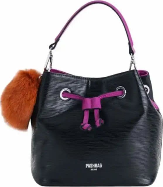 16243-VIB-W4M  Secchiello Pash Bag Nero 0000000409 - 7
