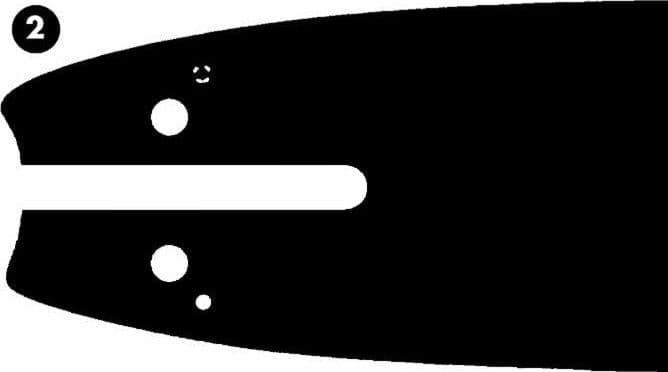 Barra Ama 10" da 3/8" per motosega da potatura - 2