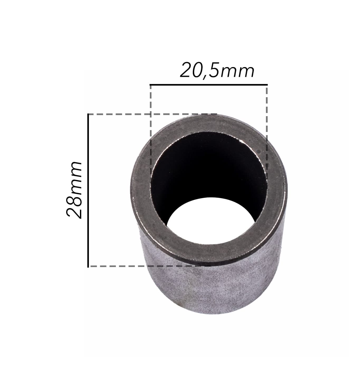 Boccola 28x39mm ø20,5mm adattabile Taarup 40-881-100 confezione da 3 pezzi - 4