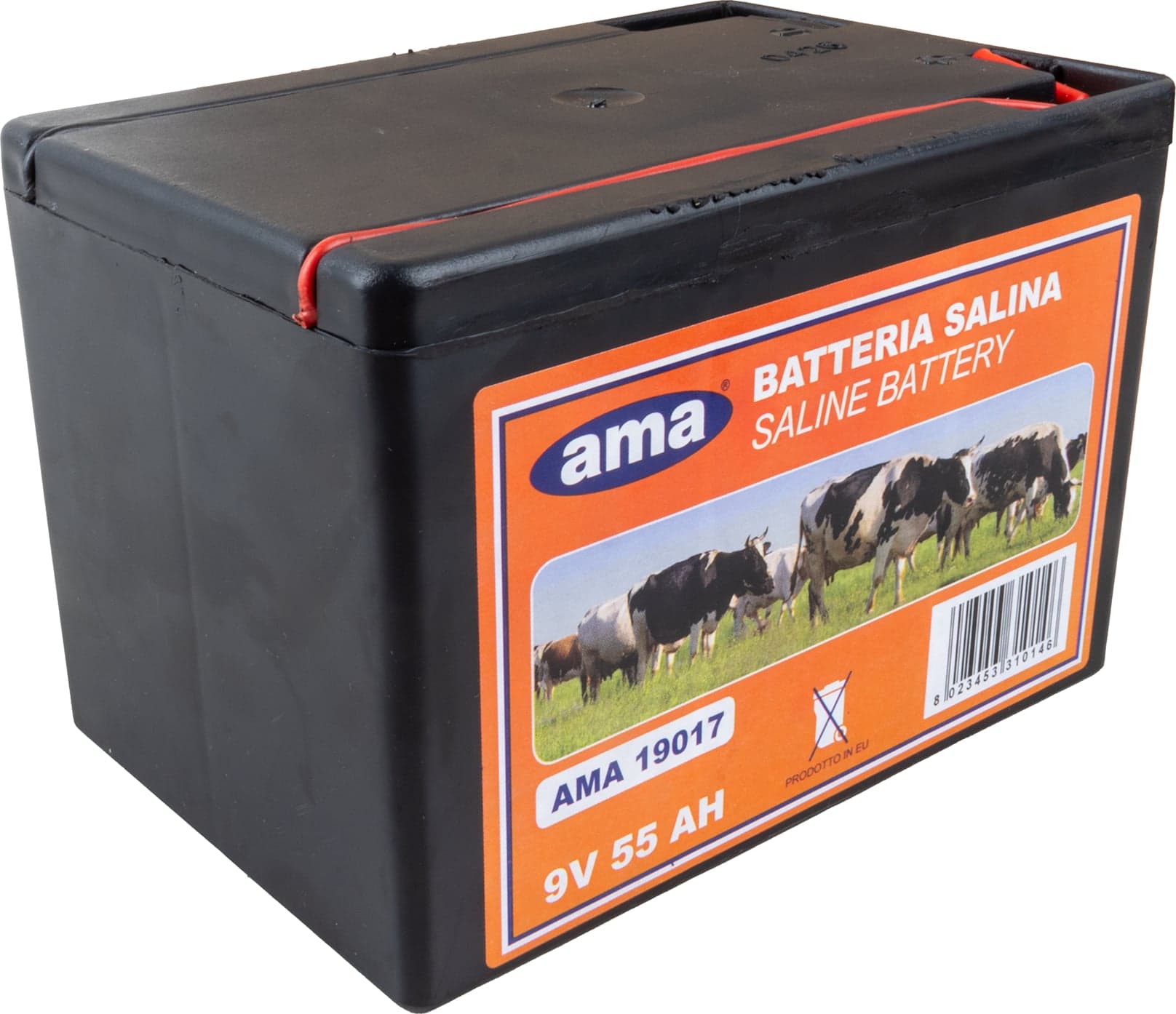 Batteria Ama in zinco carbone per recinti elettrici 9V 55A - 7