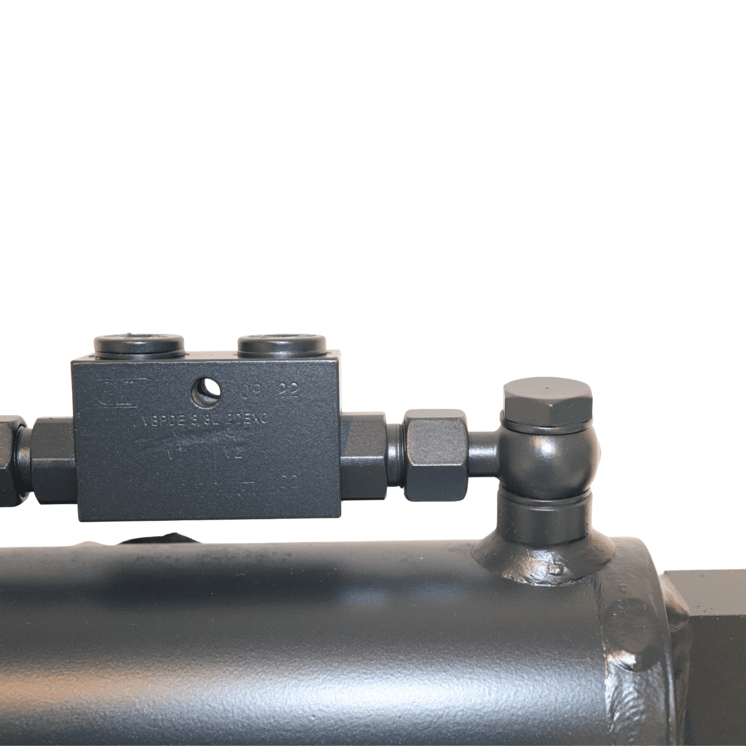 Braccio laterale idraulico adattabile Fiat 80x40x190mm - 8