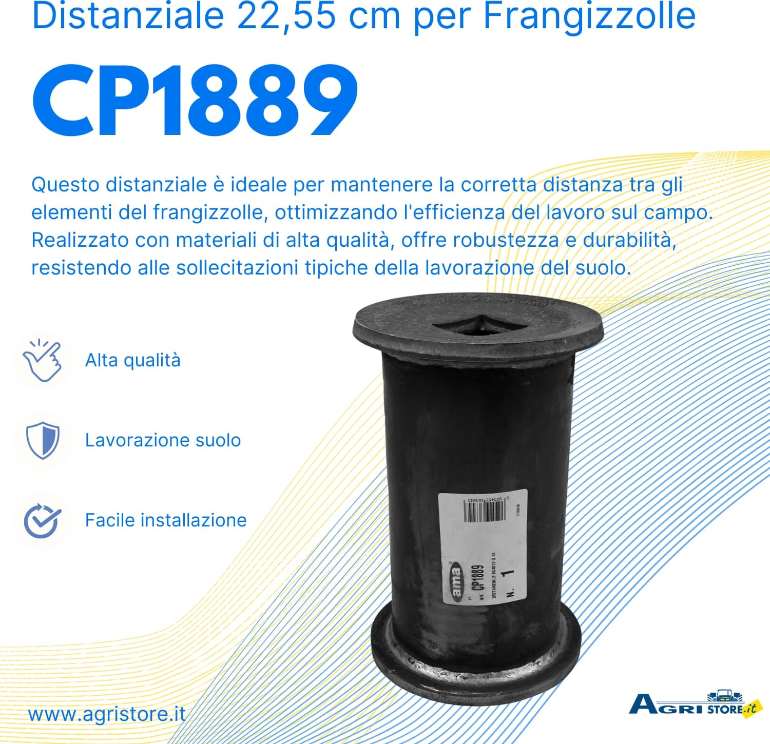 Distanziale 6C4012 per frangizzolle - 6