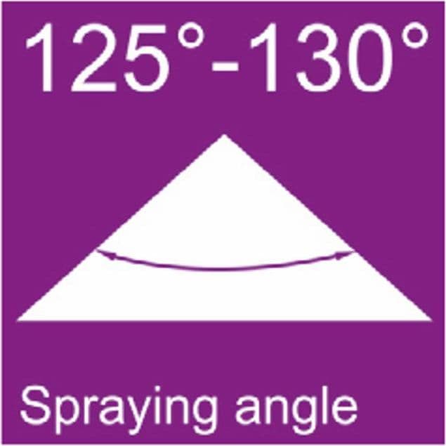 Ugello a specchio DEF 125° confezione da 10 pezzi - 7