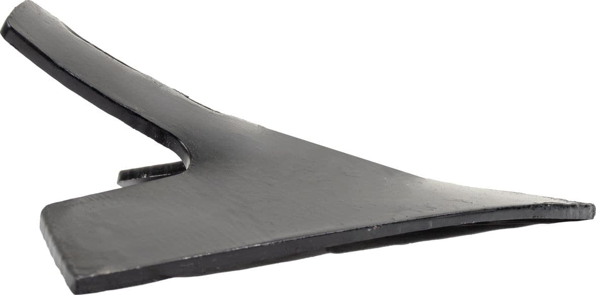 Vomerina di ricambio per coltivatori dimensioni di 205x225 mm fori quadri Ø 11,8mm - 2
