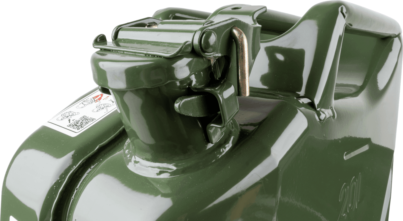 Tanica per carburante in metallo da 20L omologata TUV - 5