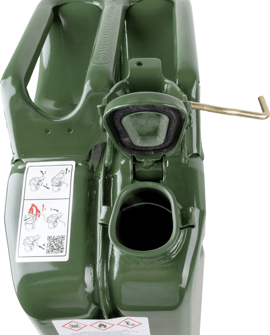 Tanica per carburante in metallo da 20L omologata TUV - 7