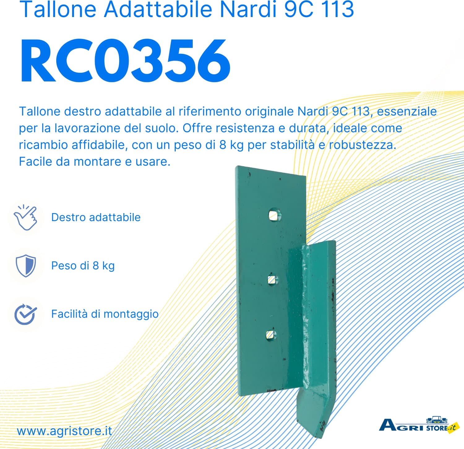 Tallone adattabile Nardi 9C 113 - 6