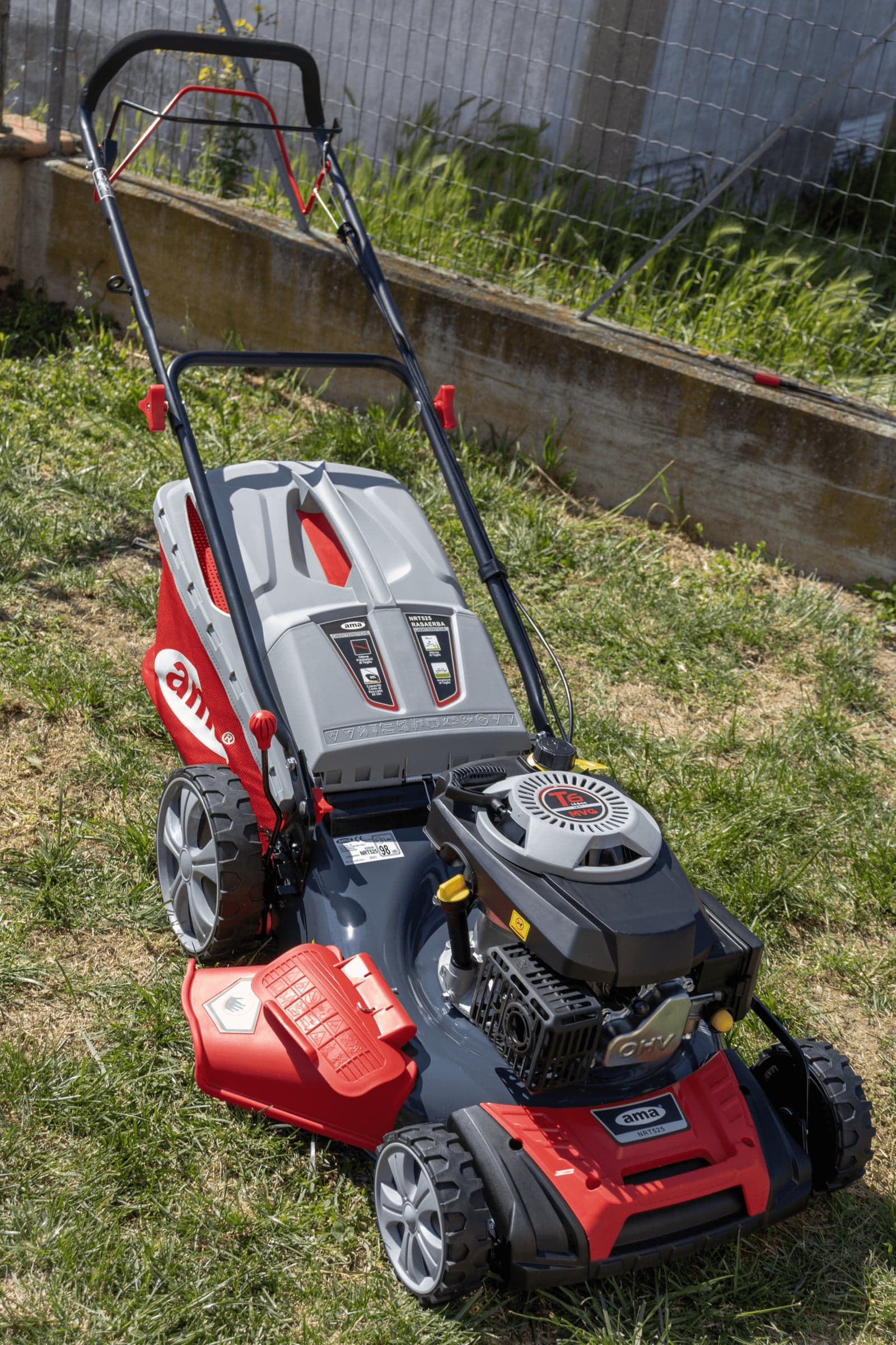 Rasaerba a trazione Ama NRT 525 da 146cc funzioni 4in1 - 6
