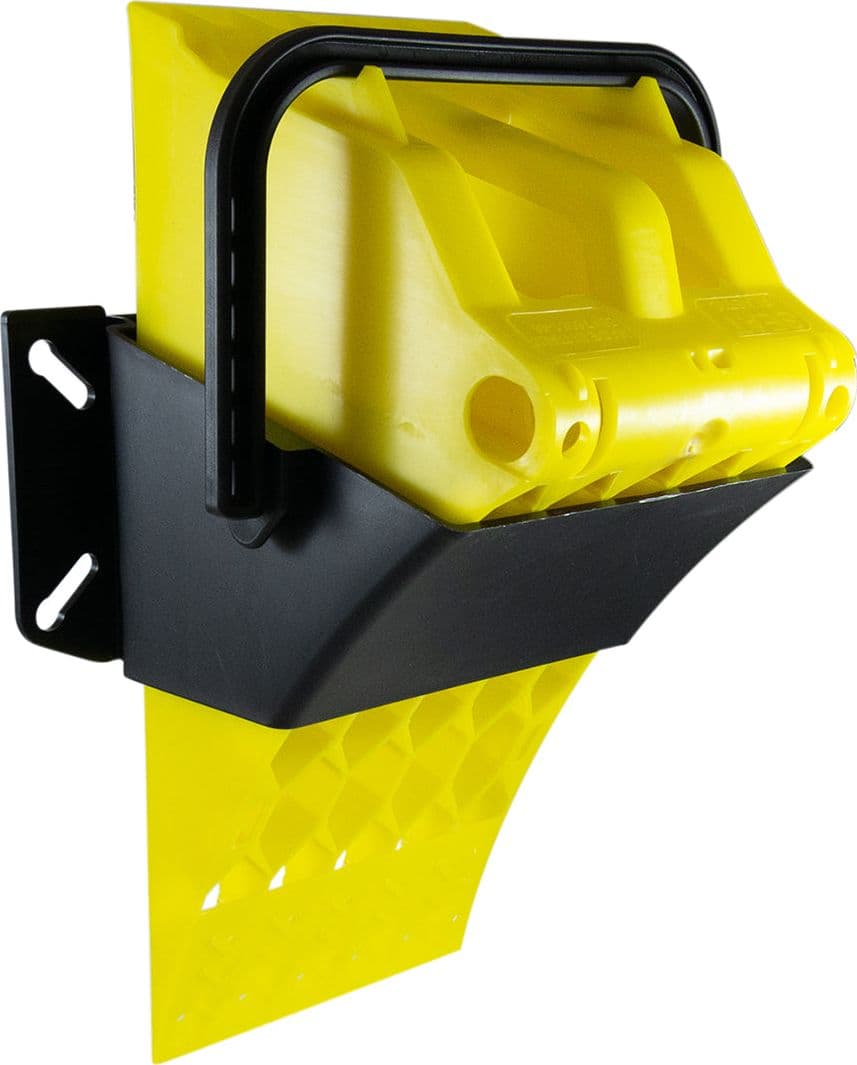 Porta cuneo ferma ruota con raggio 460mm nero - 2