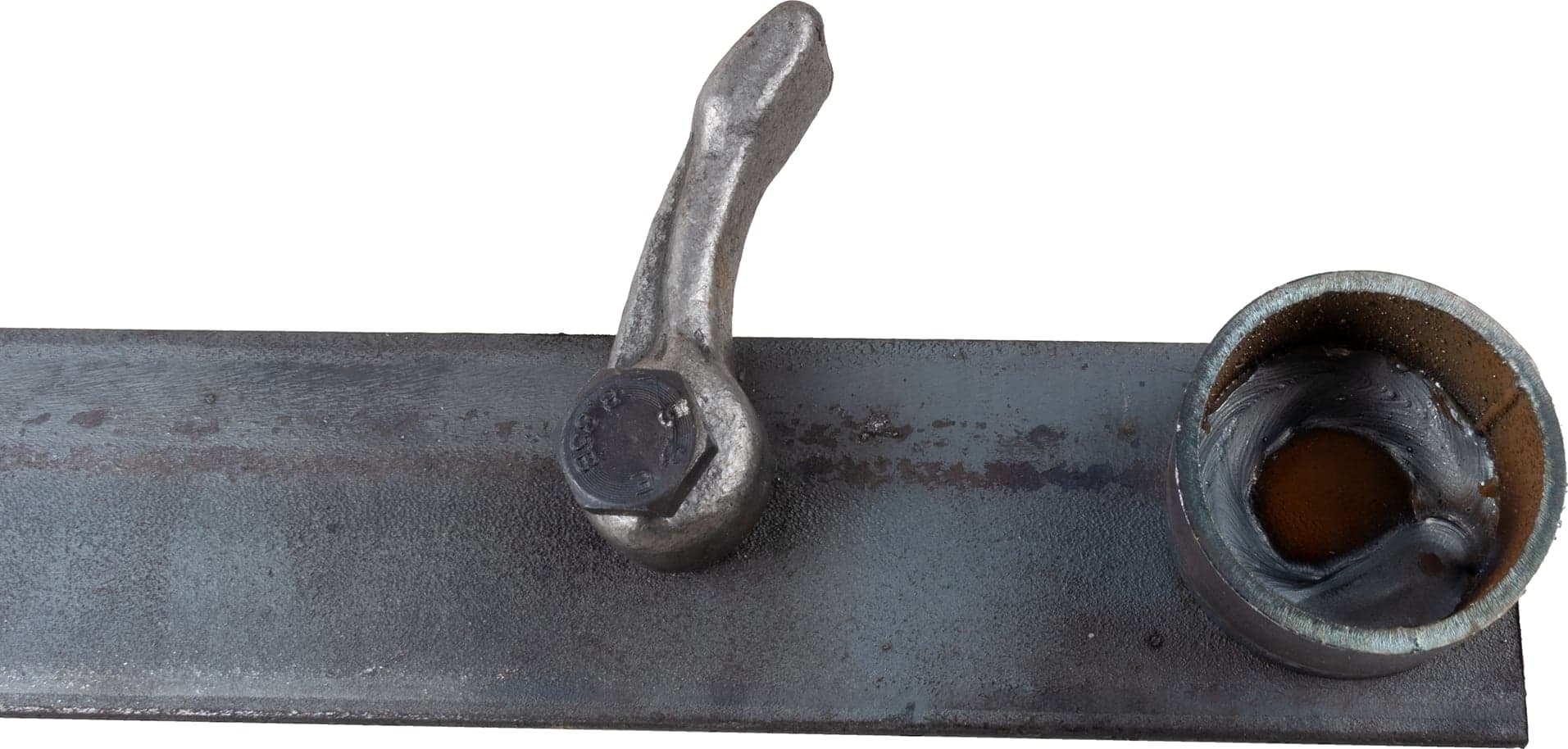 Verricello destro per rimorchi ø 42mm - 9