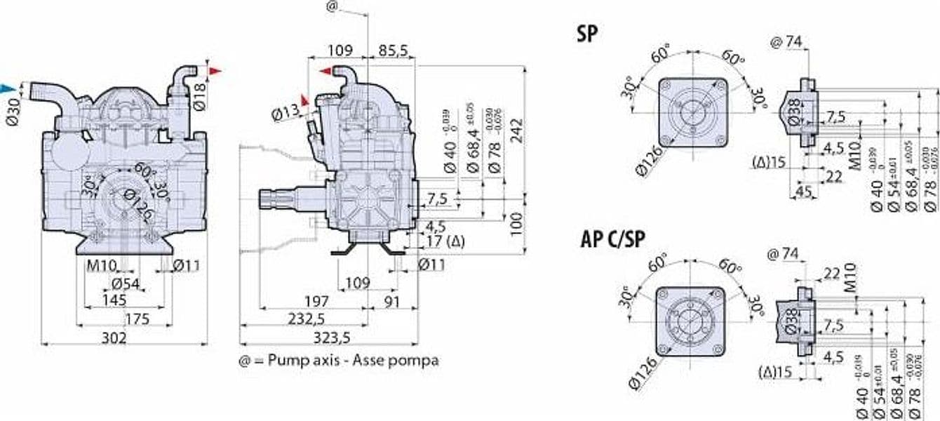 Pompa modello ar 50 sp - 3