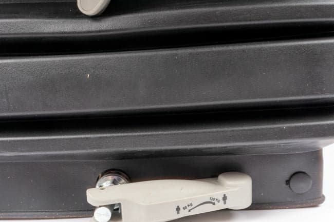 Sedile Activo Standard in tessuto nero con molleggio meccanico e braccioli - 8