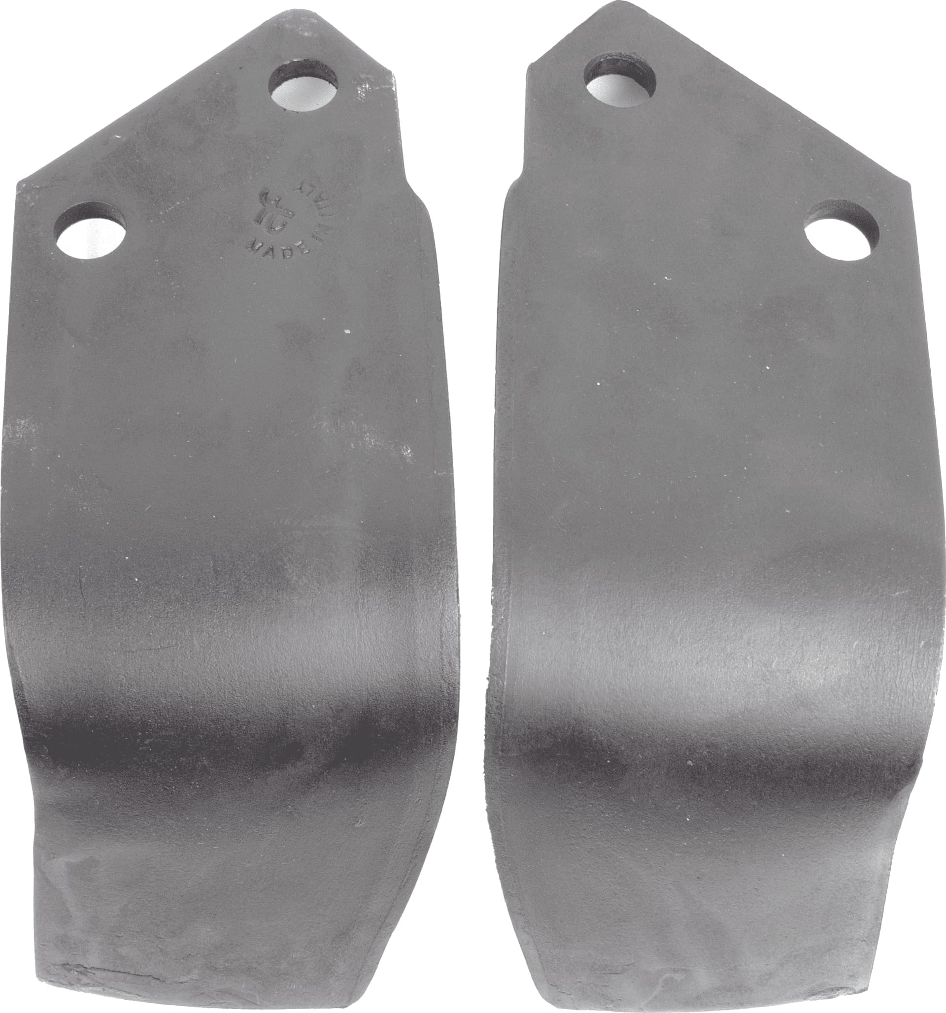 Zappe squadro Ama 80x7mm adattabili Celli e Kverneland in scatola da 20 pezzi - 3