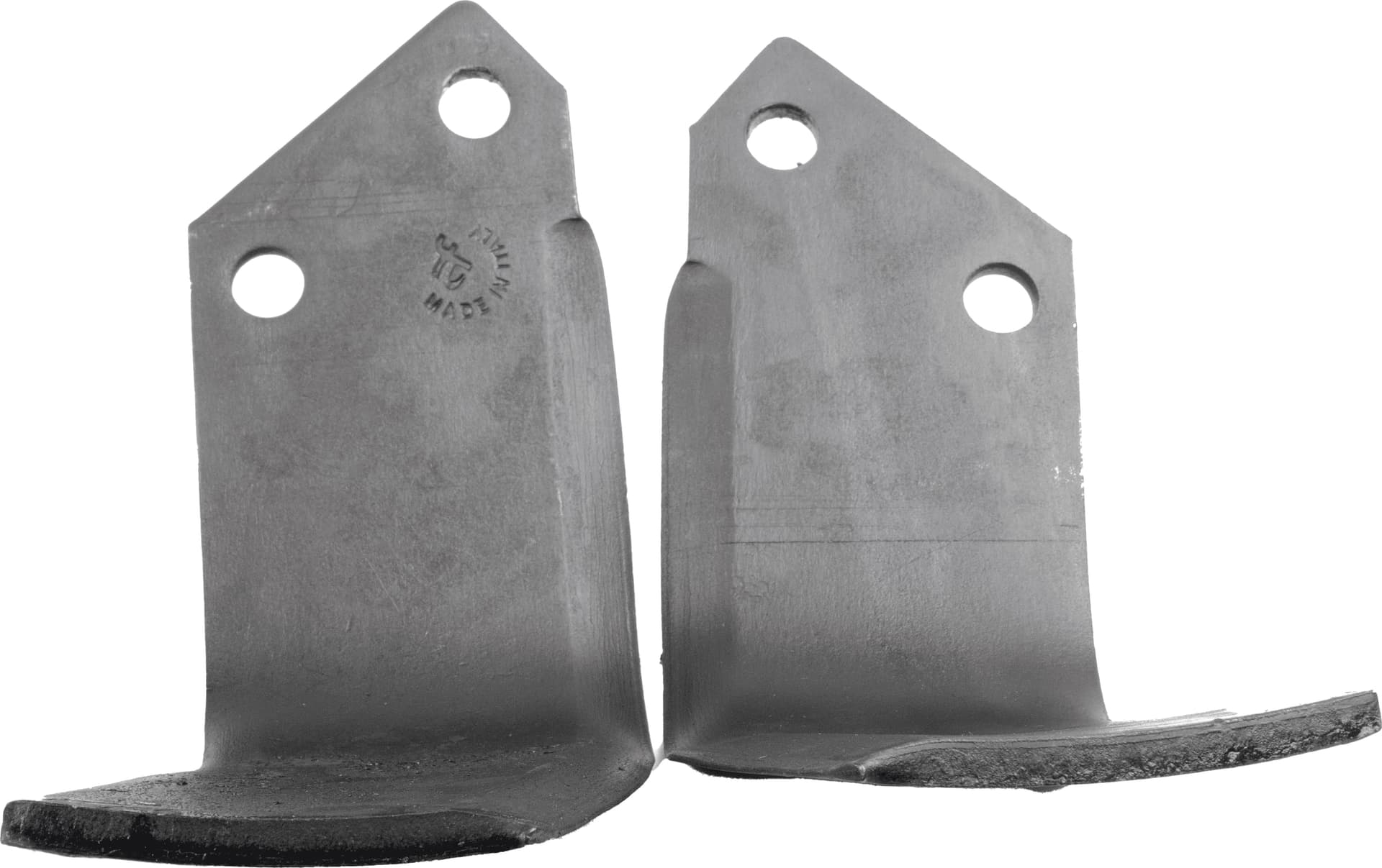 Zappe squadro Ama 80x7mm adattabili Celli e Kverneland in scatola da 20 pezzi - 5