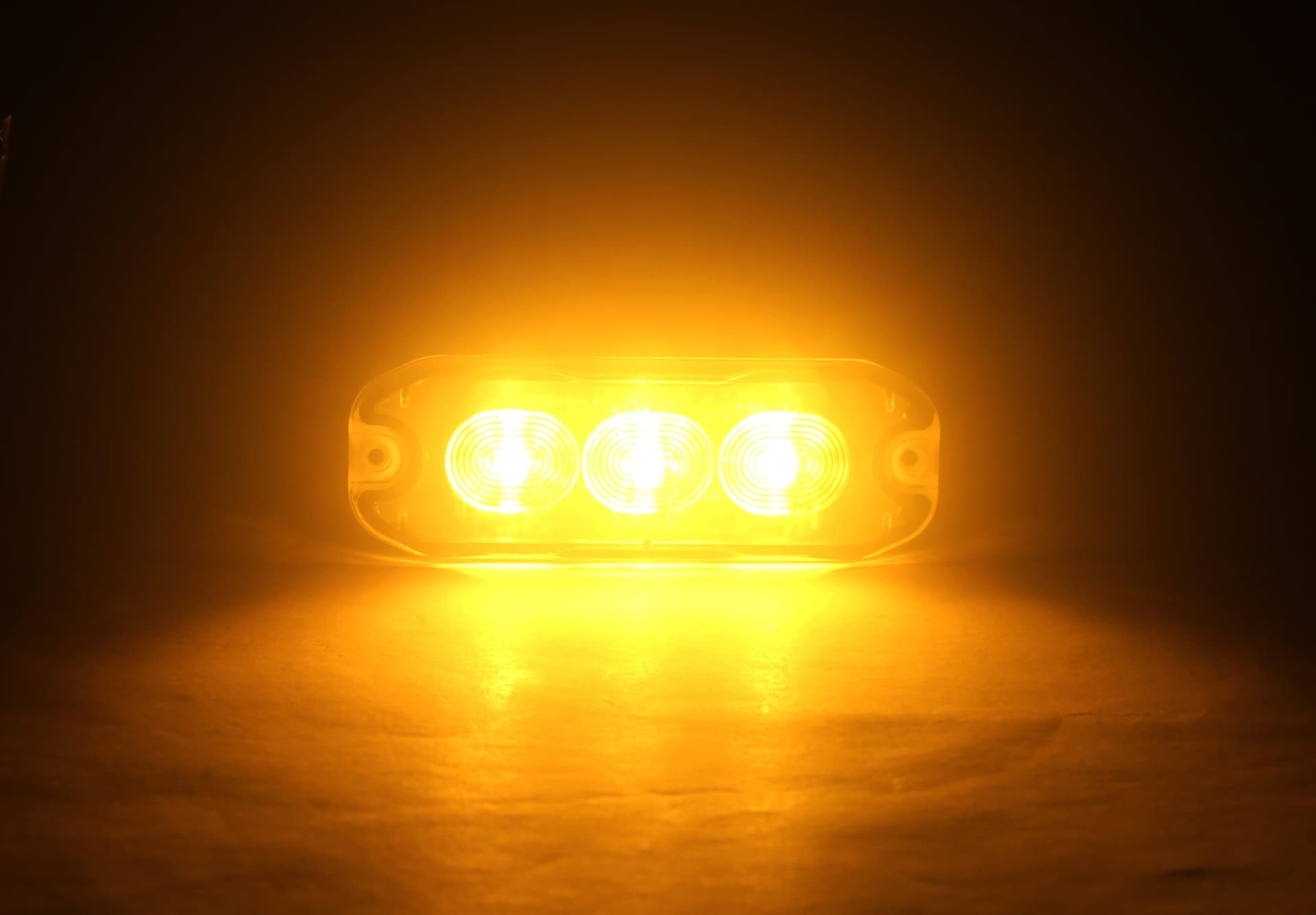 Luce di segnalazione Flash 3LED Arancione - 2