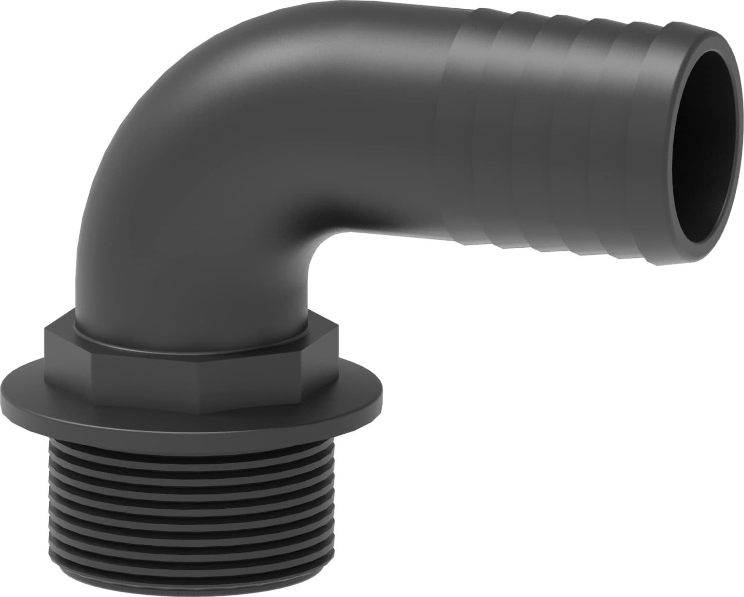 Raccordo portagomma Arag 90° filetto maschio G 1" e diametro 30mm confezione da 10 pezzi