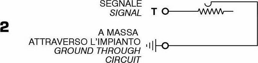 Indicatore livello carburante adattabile al riferimento originale Fiat 5136770 - 5