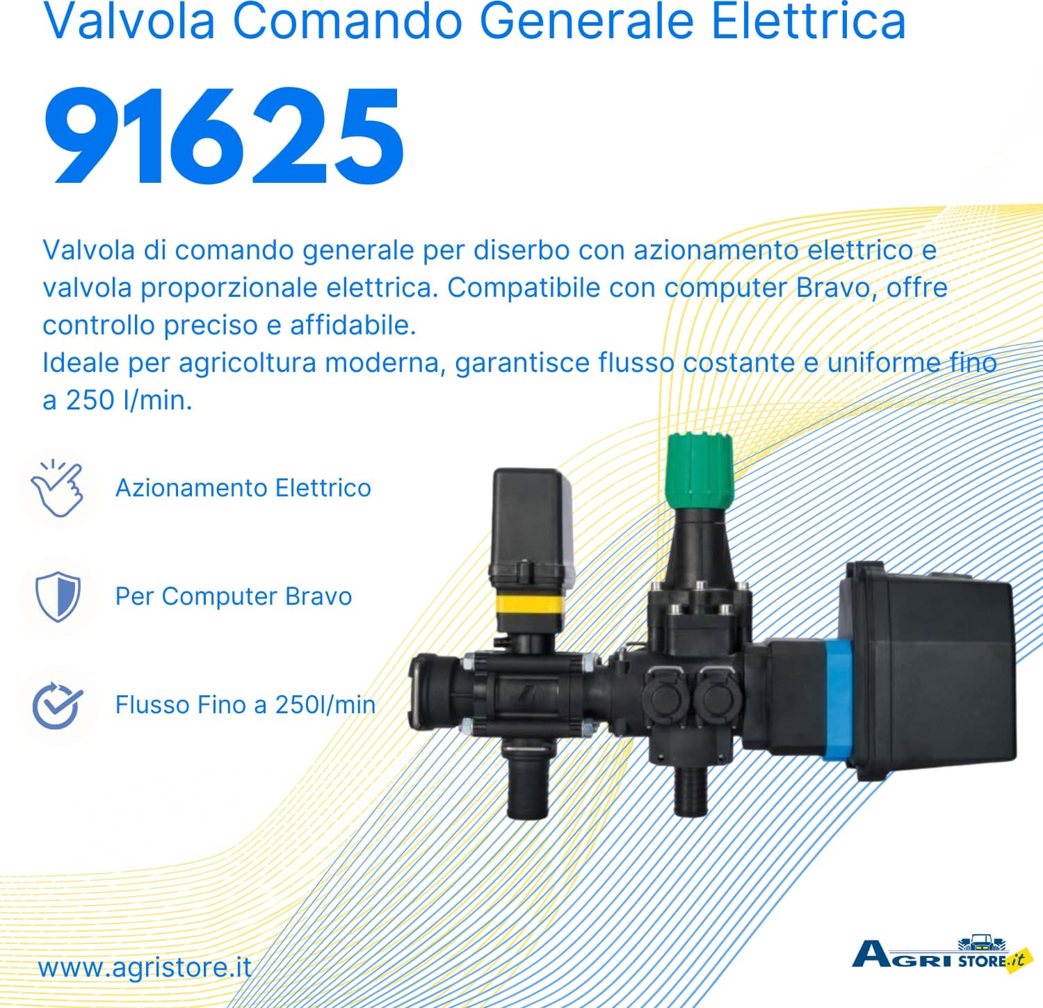Valvola di comando generale per computer bravo - 6