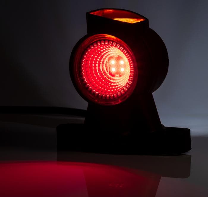 Luce di ingombro dx a LED 12-36V con Luce anteriore - laterale - posteriore - 2
