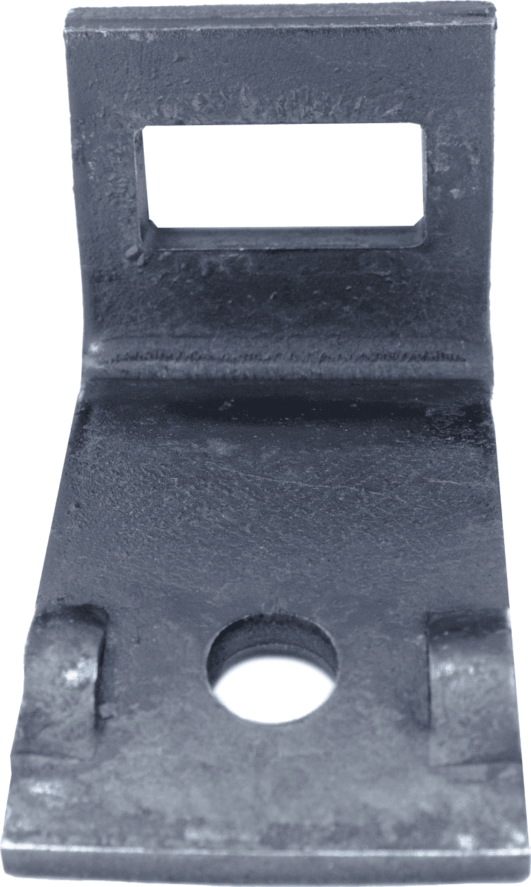 Staffa per molla flex h 27,sezione 50x6 confezione da 25 pezzi - 2
