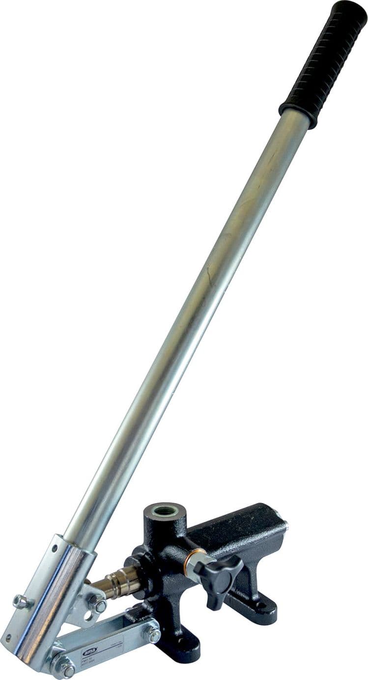 Pompa a mano per cilindri oleodinamici a semplice effetto da 45cc pressione 280bar - 2