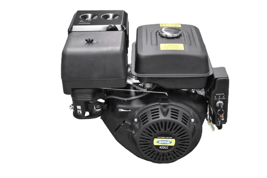 Motore Ama Benzina G420F 4 Tempi 420cc 16HP Albero Motore Orizzontale - 3