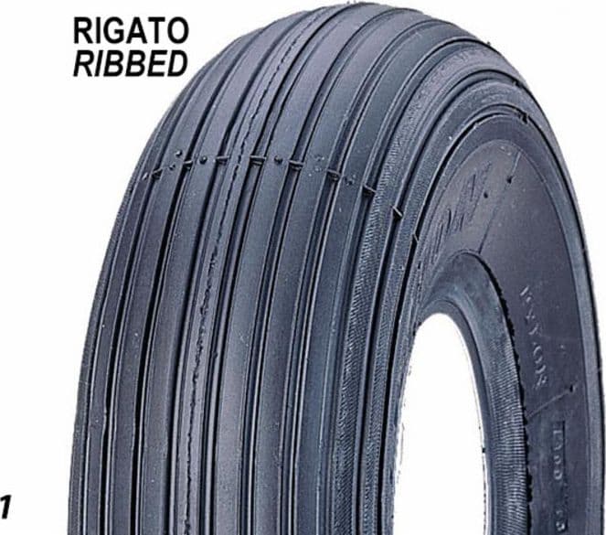 Ruota pneumatica 3,50/8" con mozzo in nylon portata 180 kg - 2