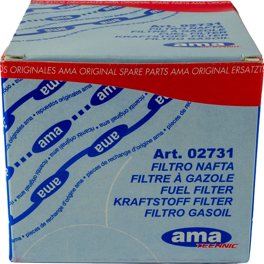 Filtro nafta e gasolio adattabile al riferimento originale Fiat 1909100 CAV basso 296 - 6