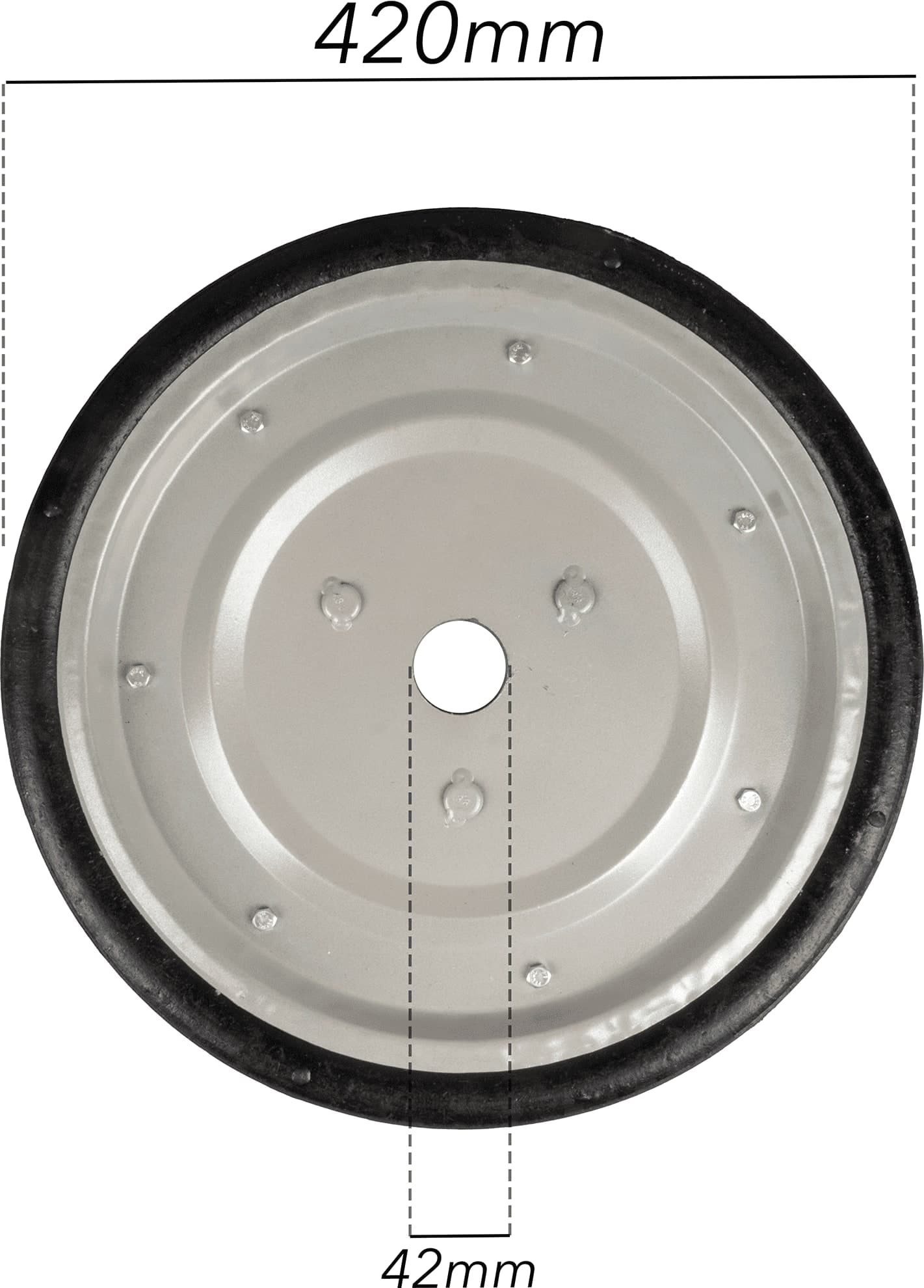 Ruota per motozappa Ø 420mm - 4