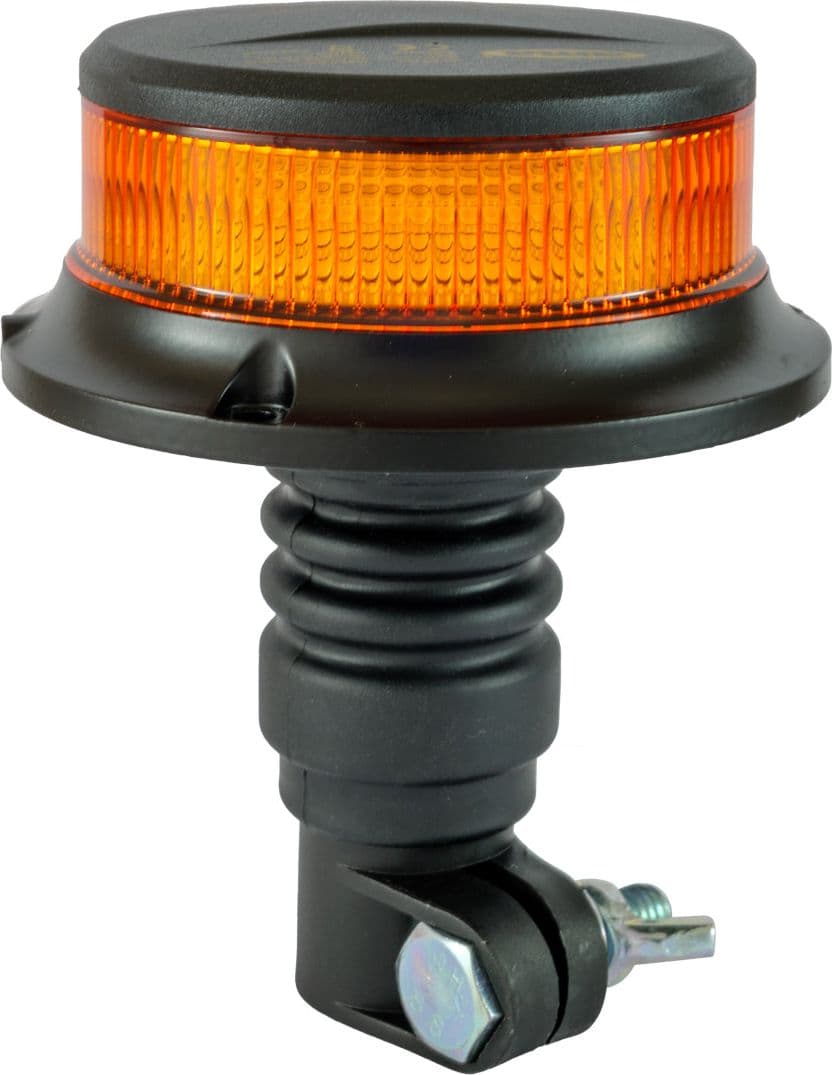 Lampeggiante a 18 LED 12-24V base flessibile - 2
