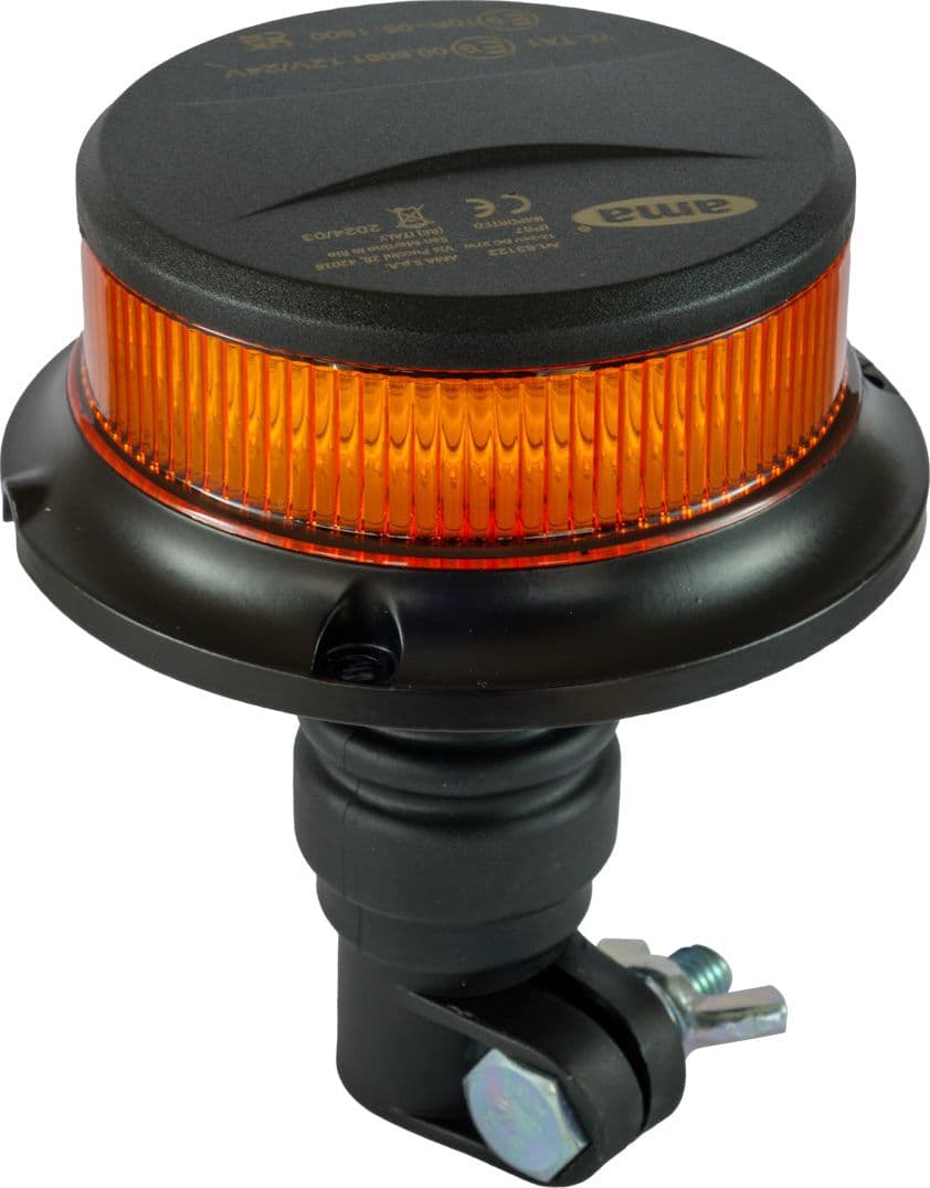 Lampeggiante a 18 LED 12-24V base flessibile - 5