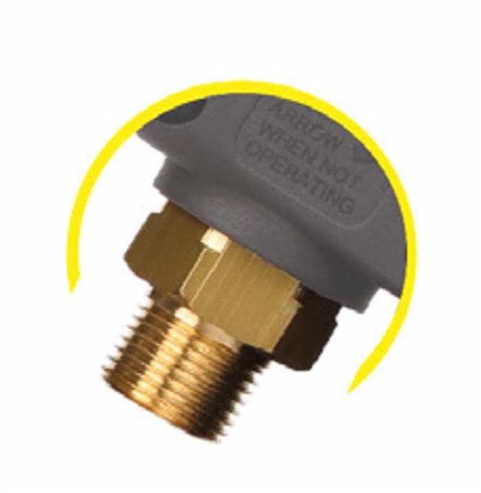 Pistola automatica ad alta pressione 1/4" uscita 1/4" pressione massima 280 bar - 2