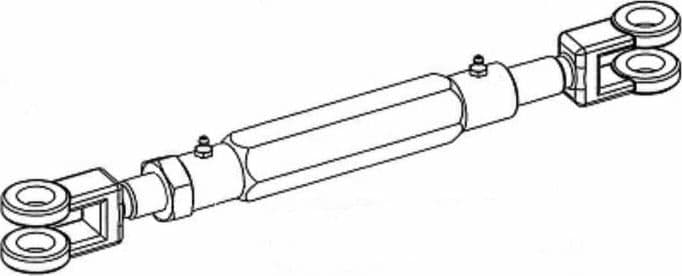 Tenditore per aratri lunghezza 365-510mm tipo lungo - 4