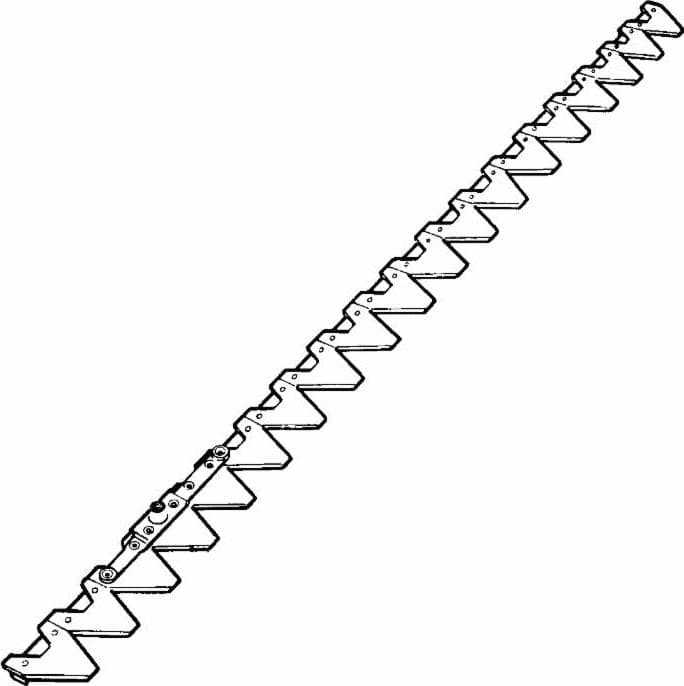 Lama 19 sezioni adattabile BCS 59058728 - 2